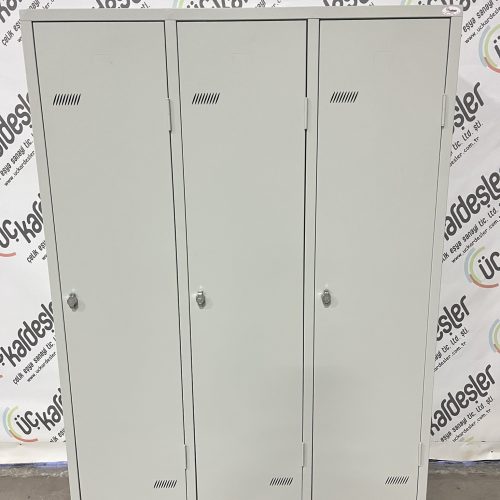 3 Kapaklı Soyunma Dolabı